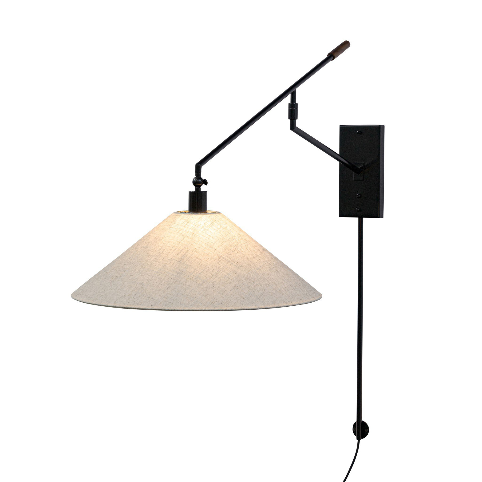 Joss & Main Kashonda Sconce-Jet Black | Joss & Main